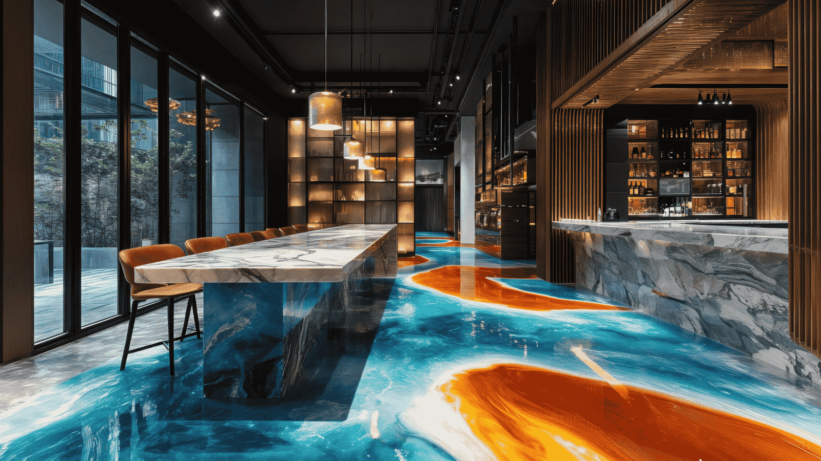 3D epoxy flooring services in Dubai